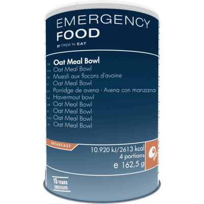 Katadyn Trek 'n Eat Oat Meal Bowl - Emergency Line 162,5g Katadyn Trek 'n Eat Oat Meal Bowl - Emergency Line 162,5g