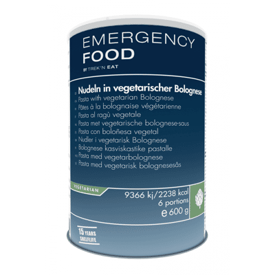 Katadyn Trek 'n Eat Nudlar i Vegetarisk Bolognese - Emergency Line 600g Katadyn Trek 'n Eat Nudlar i Vegetarisk Bolognese - Emergency Line 600g