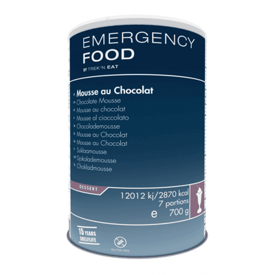 Katadyn Trek 'n Eat Chocolate Mousse - Emergency Line 700g Katadyn Trek 'n Eat Chocolate Mousse - Emergency Line 700g