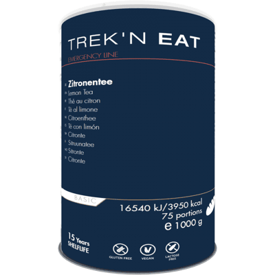 Katadyn Trek 'n Eat Lemon Tea - Emergency Line 1000g Katadyn Trek 'n Eat Lemon Tea - Emergency Line 1000g