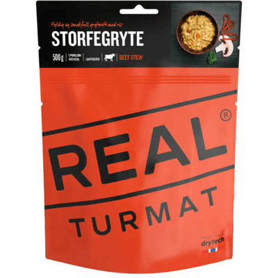 REAL Outdoor Food REAL Turmat Köttgryta 145g REAL Outdoor Food REAL Turmat Köttgryta 145g