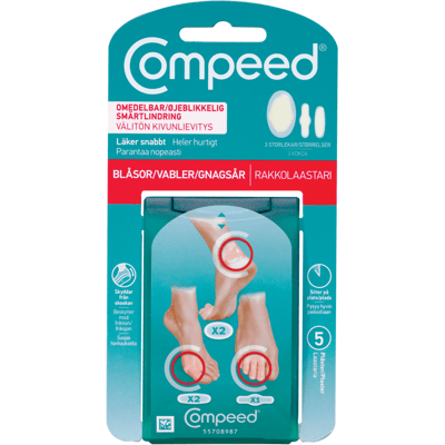 Compeed Skavsårsplåster - Mix Compeed Skavsårsplåster - Mix