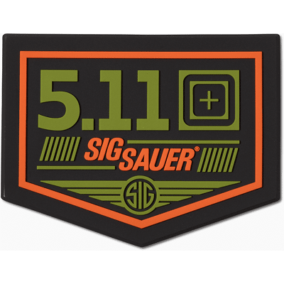 5.11 Tactical x Sig Sauer Emblem Patch (Färg: Multi) 5.11 Tactical x Sig Sauer Emblem Patch (Färg: Multi)