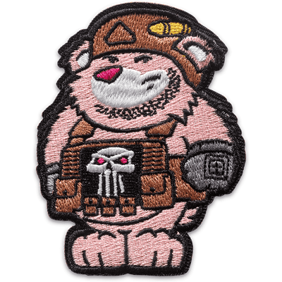 5.11 Tactical Gear Bear Patch (Färg: Rosa) 5.11 Tactical Gear Bear Patch (Färg: Rosa)