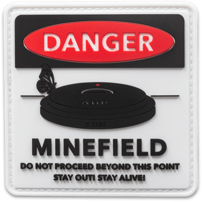 5.11 Tactical Minefield Patch 5.11 Tactical Minefield Patch