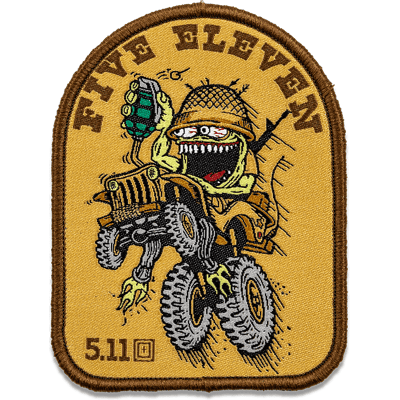 5.11 Tactical Wild Willy Grenade Patch 5.11 Tactical Wild Willy Grenade Patch