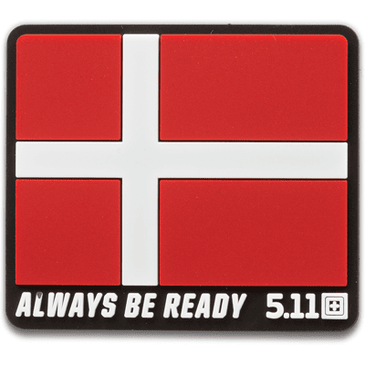 5.11 Tactical Danska Flaggan Patch 5.11 Tactical Danska Flaggan Patch
