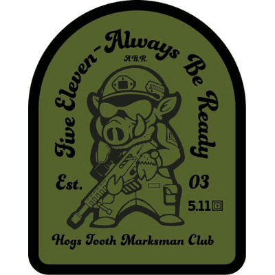 5.11 Tactical Hog Hunter Patch 5.11 Tactical Hog Hunter Patch