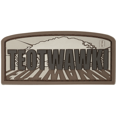 Maxpedition Patch - TEOTWAWKI (Färg: Arid) Maxpedition Patch - TEOTWAWKI (Färg: Arid)