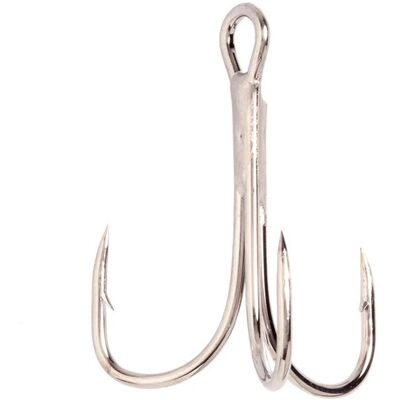 Eagle Claw Trekrok 2x Nickel Pläterad 5-pack (Storlek: 1/0) Eagle Claw Trekrok 2x Nickel Pläterad 5-pack (Storlek: 1/0)