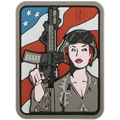 Maxpedition Patch - Soldier Girl (Färg: Arid) Maxpedition Patch - Soldier Girl (Färg: Arid)