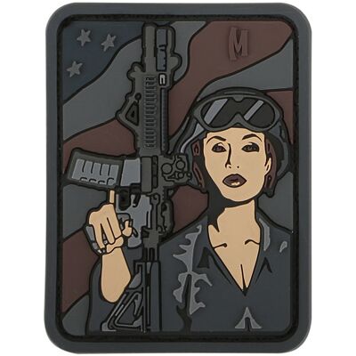 Maxpedition Patch - Soldier Girl (Färg: SWAT) Maxpedition Patch - Soldier Girl (Färg: SWAT)