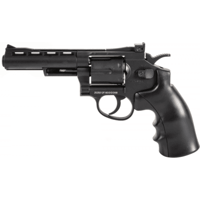 Well G296B Revolver 6mm - Svart Well G296B Revolver 6mm - Svart