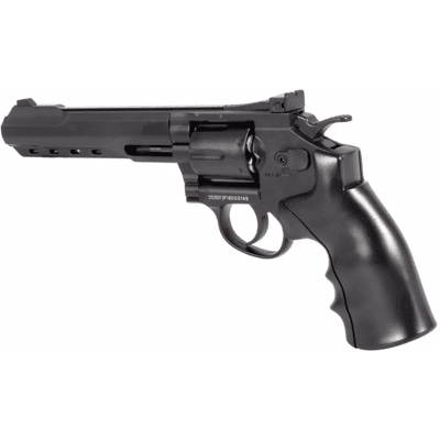 Well G296C Revolver 6mm - Svart Well G296C Revolver 6mm - Svart