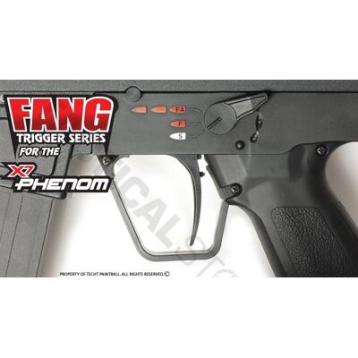 TechT Tippmann X7 Phenom Fang Trigger - Black TechT Tippmann X7 Phenom Fang Trigger - Black