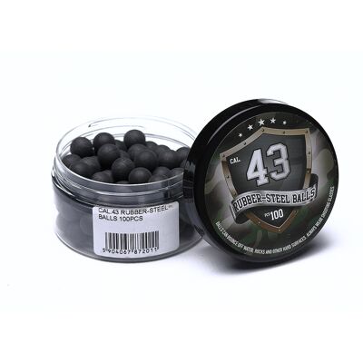 Annan Tillverkare RB Järn-Gummikulor .43 1,6g - 100st Annan Tillverkare RB Järn-Gummikulor .43 1,6g - 100st