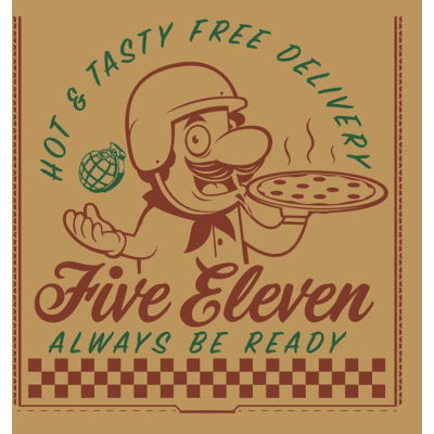 5.11 Tactical Pizza Box Patch 5.11 Tactical Pizza Box Patch