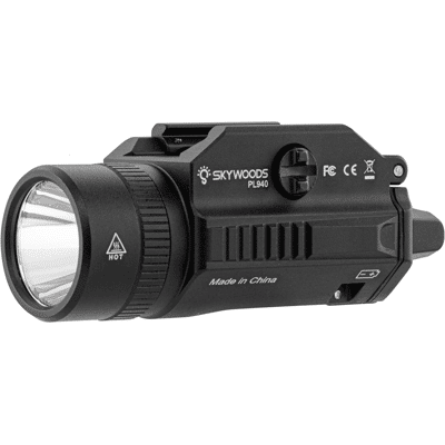 Skywoods Cyclone Vapenlampa - 940LM IP65 (Färg: Svart) Skywoods Cyclone Vapenlampa - 940LM IP65 (Färg: Svart)