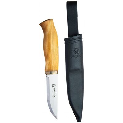 Brusletto Kniv - 9,5cm Blad - Björkhandtag - Allround Brusletto Kniv - 9,5cm Blad - Björkhandtag - Allround