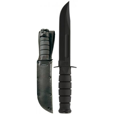 Ka-Bar Full Size Black Straight Edge Ka-Bar Full Size Black Straight Edge