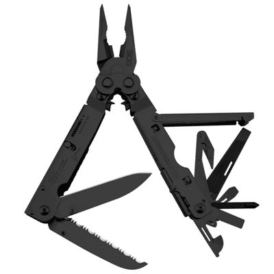 SOG PowerAssist med Fodral - Svart SOG PowerAssist med Fodral - Svart