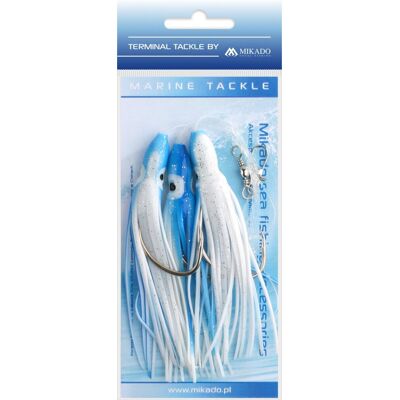 Mikado Octopus Rig Sea Set Blue (Storlek: 10cm 3x7/0) Mikado Octopus Rig Sea Set Blue (Storlek: 10cm 3x7/0)