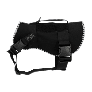 K9 Thorn Hundsele Echo med Reflex - Svart (Storlek: Medium)