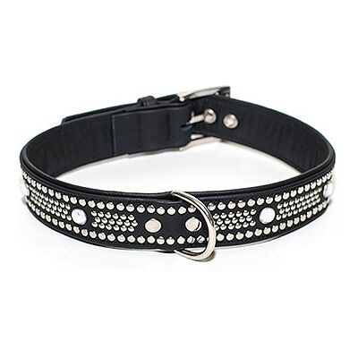 Annan Tillverkare HUNTER Crystal Disco Hundhalsband Svart (Storlek: 45CM) Annan Tillverkare HUNTER Crystal Disco Hundhalsband Svart (Storlek: 45CM)