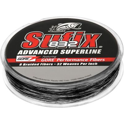 Sufix 832 Braid 120m (Diameter / Brottstyrka / Färg: 0,24mm / 17,7kg (Black Mamba)) Sufix 832 Braid 120m (Diameter / Brottstyrka / Färg: 0,24mm / 17,7kg (Black Mamba))