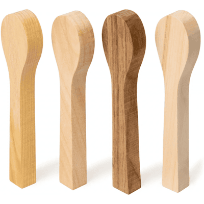 BeaverCraft Tools BeaverCraft BB2 Täljämne - Sked x4 BeaverCraft Tools BeaverCraft BB2 Täljämne - Sked x4