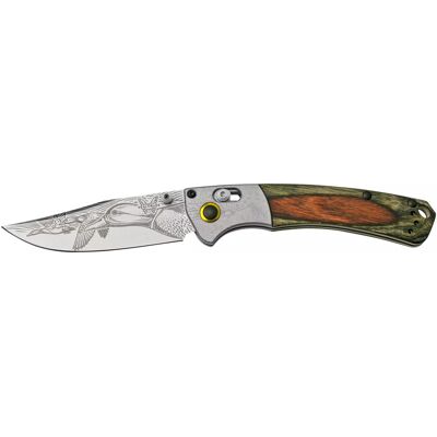 Benchmade 15085-2203 Mini Crooked River - River Mallard Limited Edition Benchmade 15085-2203 Mini Crooked River - River Mallard Limited Edition