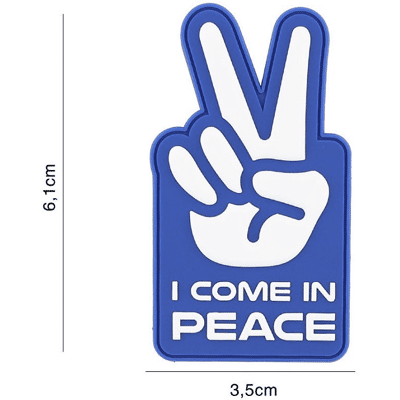 101 INC PVC Patch - I Come In Peace 101 INC PVC Patch - I Come In Peace
