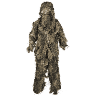 Mil-Tec Ghillie Suit Anti Fire Kit Woodland (Storlek: M/L) Mil-Tec Ghillie Suit Anti Fire Kit Woodland (Storlek: M/L)