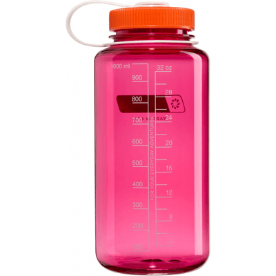 Nalgene Flaska 1L Wide Mouth Sustain (Färg: Fuchsia Purple with Flame) Nalgene Flaska 1L Wide Mouth Sustain (Färg: Fuchsia Purple with Flame)