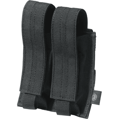 Beretta - Grip-Tac Molle Double Mag Pouch - Svart - Double - Pistolmagasinhållare Beretta - Grip-Tac Molle Double Mag Pouch - Svart - Double - Pistolmagasinhållare
