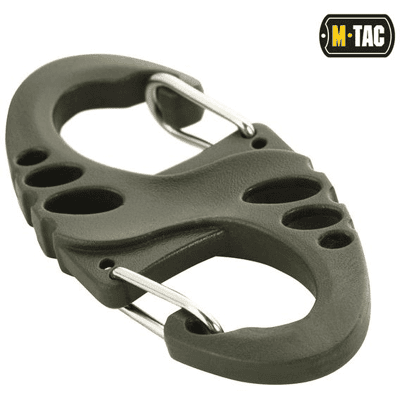 M-Tac Plastic S-Hook Carabiner (Färg: Oliv) M-Tac Plastic S-Hook Carabiner (Färg: Oliv)
