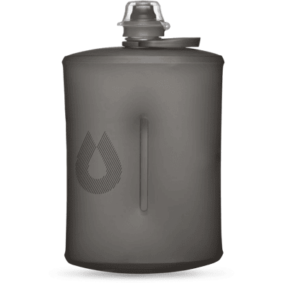 Hydrapak Mammoth Grey 1L Sammanfällbar vattenflaska - Vattenflaska Hydrapak Mammoth Grey 1L Sammanfällbar vattenflaska - Vattenflaska