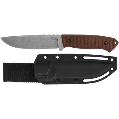 No Name - ZA-PAS Ultra Outdoor - Stonewash - Micarta - Knife No Name - ZA-PAS Ultra Outdoor - Stonewash - Micarta - Knife