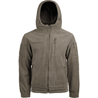 Mil-Tec Cold Weather Fleece Jacket Gen. 2 with Hood (Storlek: Large) Mil-Tec Cold Weather Fleece Jacket Gen. 2 with Hood (Storlek: Large)