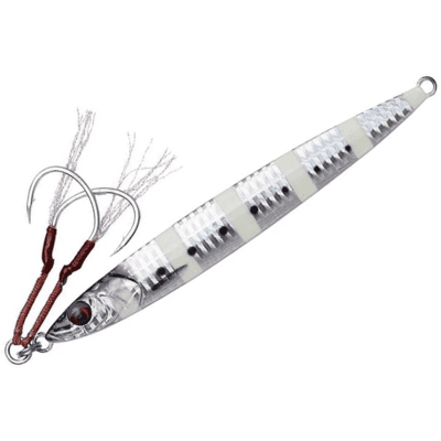 Savage Gear 3D Slim Jig Minnow 18cm 180g (Färg: Zebra Glow) Savage Gear 3D Slim Jig Minnow 18cm 180g (Färg: Zebra Glow)