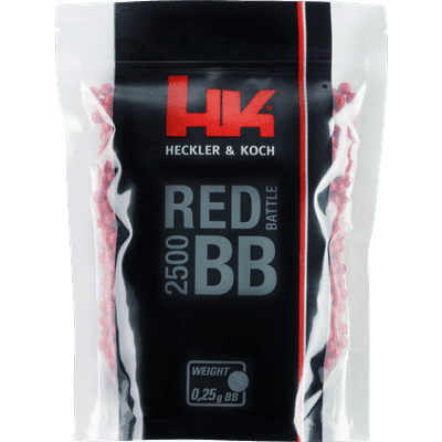 Umarex H&K Red Battle BBs 0,25g 2500st Umarex H&K Red Battle BBs 0,25g 2500st