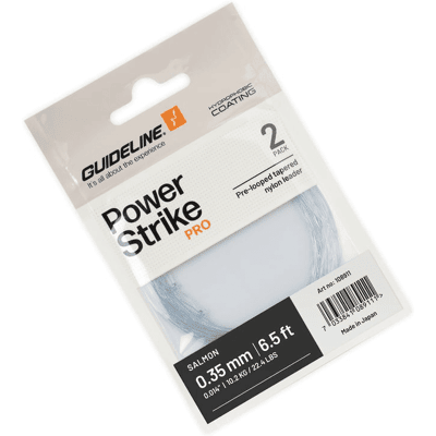 Guideline Tafs Power Strike PRO Salmon 6'5" 2 Pack (Grovlek Spets: 0,45mm) Guideline Tafs Power Strike PRO Salmon 6'5" 2 Pack (Grovlek Spets: 0,45mm)