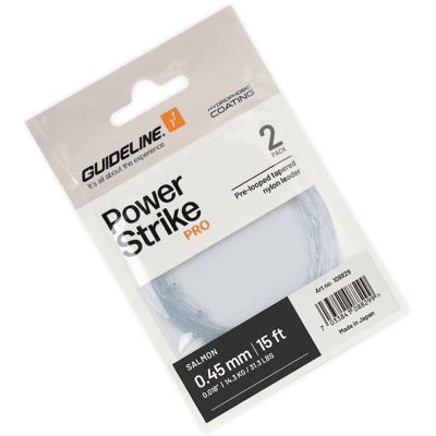 Guideline Tafs Power Strike PRO Salmon 15' 2 Pack (Grovlek Spets: 0,45mm) Guideline Tafs Power Strike PRO Salmon 15' 2 Pack (Grovlek Spets: 0,45mm)