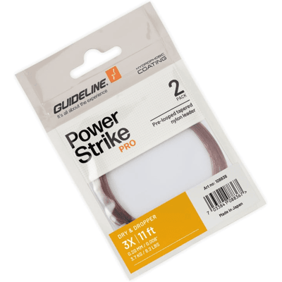 Guideline Tafs Power Strike PRO Dry & Dropper 11' 2 Pack (Grovlek Spets: 3X 0,20) Guideline Tafs Power Strike PRO Dry & Dropper 11' 2 Pack (Grovlek Spets: 3X 0,20)