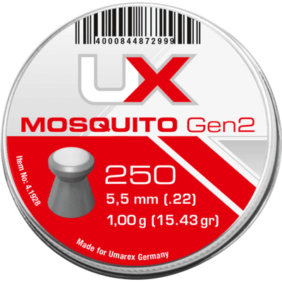Umarex UX Mosquito Gen2 5,5mm 1,00g 250st Umarex UX Mosquito Gen2 5,5mm 1,00g 250st