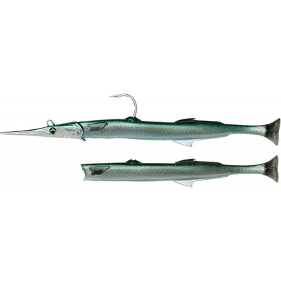 Savage Gear Salt 3D Needlefish Pulse Tail 30cm 105g (Färg: Green Silver) Savage Gear Salt 3D Needlefish Pulse Tail 30cm 105g (Färg: Green Silver)