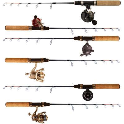 Fibe Premium Isfiske Combo Flat med T100 Haspel 56cm (Styvhet: Soft) Fibe Premium Isfiske Combo Flat med T100 Haspel 56cm (Styvhet: Soft)