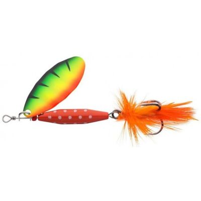 Abu Garcia Reflex Röd Spinnare 7g (Färg: Tiger) Abu Garcia Reflex Röd Spinnare 7g (Färg: Tiger)
