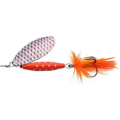 Abu Garcia Reflex Röd Spinnare 18g (Färg: Holo Roach) Abu Garcia Reflex Röd Spinnare 18g (Färg: Holo Roach)