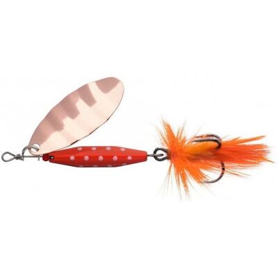 Abu Garcia Reflex Red LF Koppar 12g - Fiske-spinner Abu Garcia Reflex Red LF Koppar 12g - Fiske-spinner